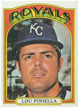 1972 Topps #580 Lou Piniella