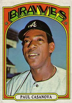 1972 Topps #591 Paul Casanova