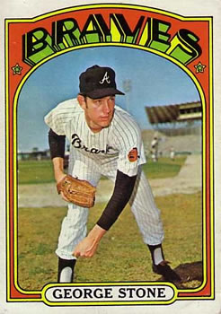 1972 Topps #601 George Stone