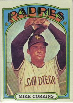 1972 Topps #608 Mike Corkins