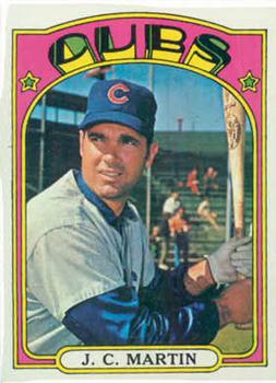 1972 Topps #639 J.C. Martin