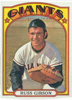 1972 Topps #643 Russ Gibson