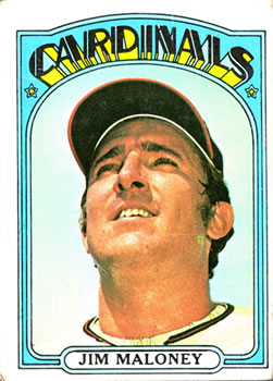 1972 Topps #645 Jim Maloney