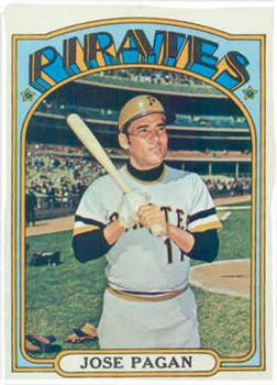 1972 Topps #701 Jose Pagan