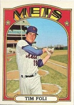 1972 Topps #707 Tim Foli