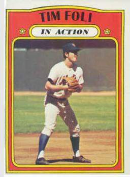 1972 Topps #708 Tim Foli IA