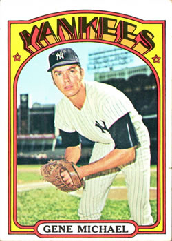 1972 Topps #713 Gene Michael