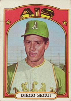 1972 Topps #735 Diego Segui