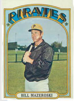1972 Topps #760 Bill Mazeroski