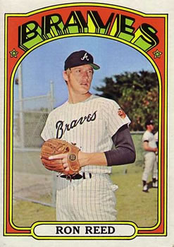 1972 Topps #787 Ron Reed
