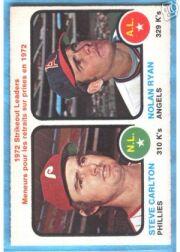 1973 O-Pee-Chee #67 S.Carlton/N.Ryan LL