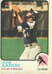 1973 O-Pee-Chee #100 Hank Aaron