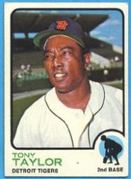 1973 Topps #29 Tony Taylor