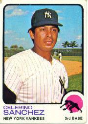 1973 Topps #103 Celerino Sanchez RC
