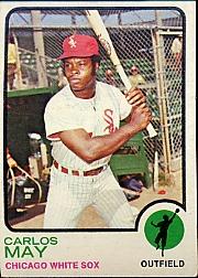1973 Topps #105 Carlos May