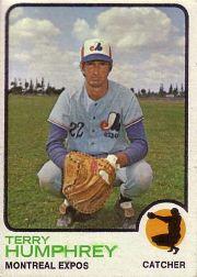 1973 Topps #106 Terry Humphrey