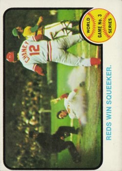 1973 Topps #205 World Series Game 3/Tony Perez