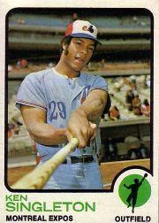1973 Topps #232 Ken Singleton