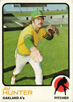 1973 Topps #235 Jim Hunter