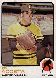 1973 Topps #244 Ed Acosta