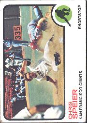1973 Topps #273 Chris Speier