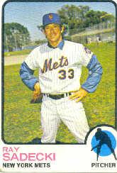 1973 Topps #283 Ray Sadecki