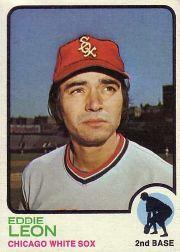 1973 Topps #287 Eddie Leon