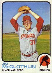 1973 Topps #318 Jim McGlothlin