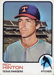 1973 Topps #321 Rich Hinton