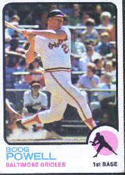 1973 Topps #325 Boog Powell