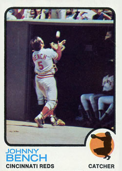 1973 Topps #380 Johnny Bench