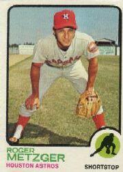 1973 Topps #395 Roger Metzger