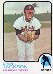 1973 Topps #396 Grant Jackson