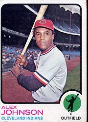 1973 Topps #425 Alex Johnson