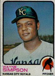 1973 Topps #428 Wayne Simpson