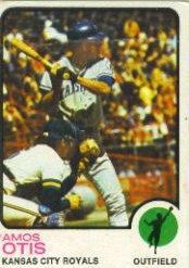 1973 Topps #510 Amos Otis