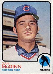 1973 Topps #527 Dan McGinn