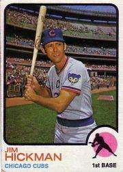 1973 Topps #565 Jim Hickman