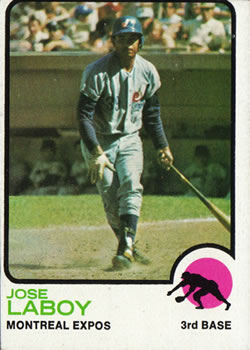 1973 Topps #642 Jose Laboy