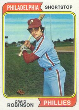 1974 Topps #23 Craig Robinson RC