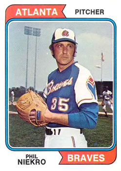 1974 Topps #29 Phil Niekro