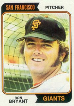 1974 Topps #104 Ron Bryant