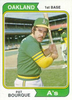 1974 Topps #141 Pat Bourque