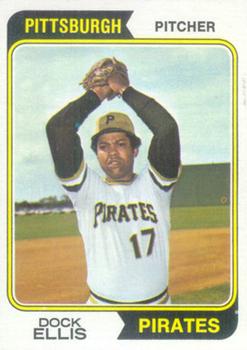 1974 Topps #145 Dock Ellis