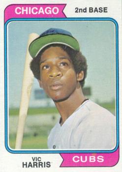 1974 Topps #157 Vic Harris