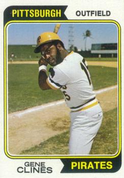 1974 Topps #172 Gene Clines