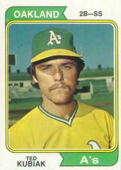 1974 Topps #228 Ted Kubiak