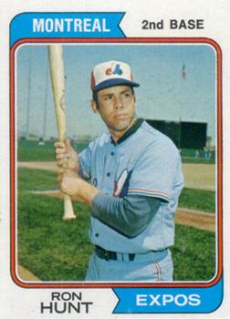 1974 Topps #275 Ron Hunt