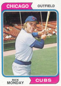 1974 Topps #295 Rick Monday