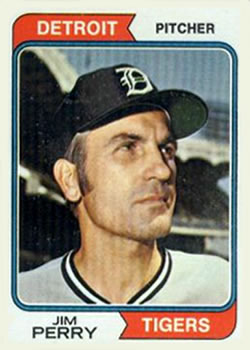 1974 Topps #316 Jim Perry